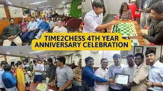 Time2Chess Celebrates 4 Years: A Legacy of Nurturing Chess Talent♟️🎉#celebration #chess #time2chess