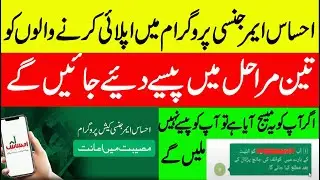 ehsas emergency cash program update,how to receive payment 12000 from  ehsaas emergency program