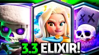 🧨MAZO PARA *GRAN DESAFIO* (3.3 elixir) con EMPERATRIZ ESPIRITUAL ‼️🔥 CLASH ROYALE