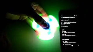 Bluetooth lightning speaker-spinner