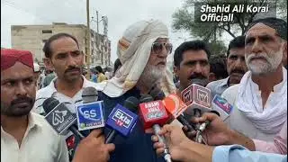 Karachi : Residence Of Rashidi Goth Held Protest Againts Encroachment