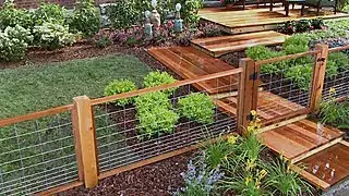 Как установить забор из проволочной сетки &mdash; DIY Network