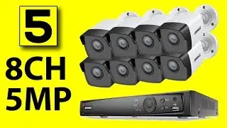 Top 5 Best Surveillance Camera System 2019 | 8CH 5MP Security Camera