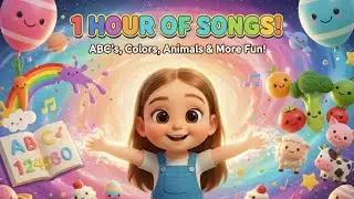 1 Hour of Kids Songs &ndash; ABCs, Colors, Animals & Learning Fun for Toddlers | Baby Adiya