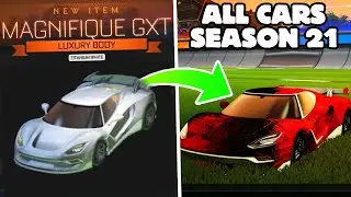 ВСЕ НОВЫЕ АВТОМОБИЛИ В 21 СЕЗОНЕ ROCKET LEAGUE