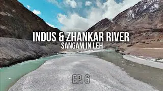 Leh sangam point and magnetic hill exploring and enjoying the beauty of nature