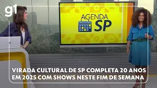 Virada Cultural de SP completa 20 anos em 2025 com shows neste fim de semana