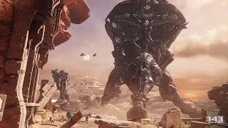 Halo 5 \ Xbox One X Enhanced 4K Rendering - Mission 9 - Alliance Guardians Gameplay