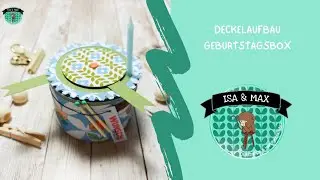 Geburtstagsbox mit Drehdeckel