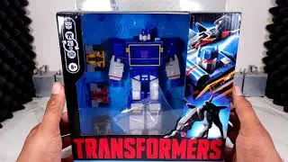 ASMR UNBOXING TRANSFORMERS STUDIO SERIES 86 SOUNDWAVE LEADER CLASS
