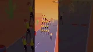 Cheerleader Run 3D ️👸️🎉 All Levels Gameplay Android,iOS