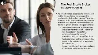 Video Real Estate Principles Unit 10 Escrow and Title Insurance