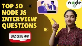 Top 50 Node JS Interview Questions and Answer BackEnd Interview NodeJS Interview #nodejs #javascript