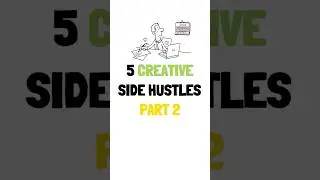 5 Creative Side Hustles in 2023 #shorts #makemoney #subscribe