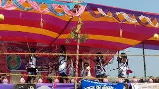 New Tharu culture stick dance  at kolvi ,bara,Nepal | Tharu community & Tharu culture dance