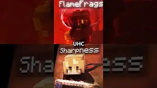Sharpness vs FlameFrags - Minecraft 1v1