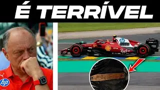 🚨🔥A Ferrari ESCONDEU isso no carro de Hamilton! Vasseur descobre e fica FURIOSO ap&oacute;s o GP do Brasil!