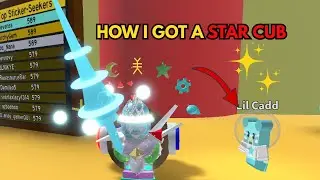DONATE 12 STAR SIGNS FOR A STAR CUB IN BEE SWARM SIMULATOR #roblox #beesmas #beeswarmsimulator #bss