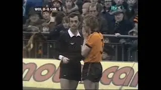 Wolves v Shrewsbury Town F.A. Cup Quarter Final 10-03-1979