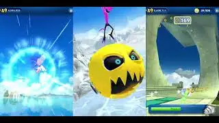Movie Sonic VS Movie Tails VS Movie Knuckles 