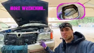 How to Replace a Dented Oil Pan on a V8 Mercedes W140 S Class. M119 Engine👨🏻&zwj;🔧❤️🇩🇪