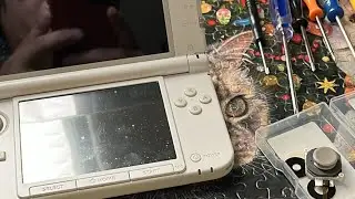 3DS XL Circle Pad Replacement Experiment LIVE (Might Not Work) 💀