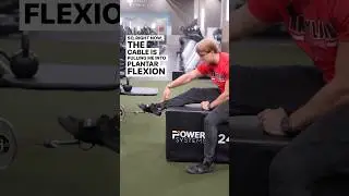 Stretch The Front of Your Ankle, Not The Back #gymworkout #weightlifting #mobility #running #yoga