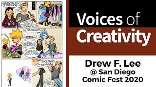 Drew F. Lee - Artist @ San Diego Comic Fest - Voices of Creativity S04E11