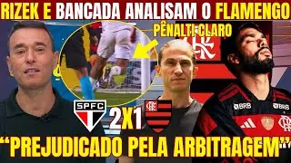 RIZEK E BANCADA ANALISAM P&Ecirc;NALTI OMITIDO PELA ARBITRAGEM NA DERROTA DO FLAMENGO PARA O S&Atilde;O PAULO!