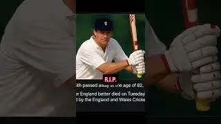 Former English cricketer Robin Smith has passed away at the age of 62. #RobinSmith #EnglandCricket