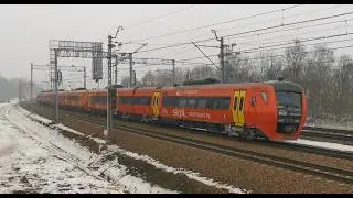 SD85-007 + SD85-003 IC 33110 Wetlina Zag&oacute;rz - Krak&oacute;w Gl