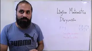 ¿Qué es la Disyunción? ¡Con ejercicio!