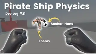 VR Pirate Game with Realistic Ship Physics & Intelligent AI | Sail VR Dev Log #21