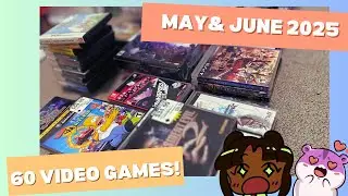 60 Video Games is INSANE! | May & June 2025 Video Game Pick Ups