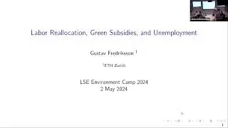 2.2 Labour reallocation, green subsidies, and unemployment, by Gustav Fredriksson
