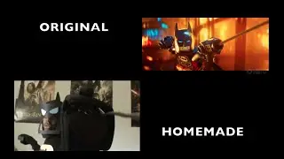 The Lego Batman Movie Trailer Spoof- Side By Side Comparison