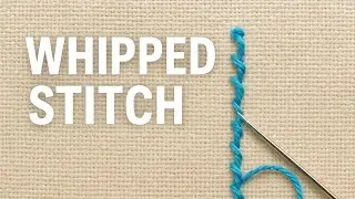 Simple stem or whipped stitch#whippedstitch#stemstitch#handembroidery#home art#embroidery tricks 
