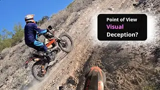 Dirt Bike POV Camera EXPOSED! The STEEPNESS Illusion!
