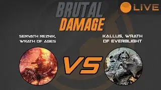 Brutal Damage Weekly Warmahordes - Reznik2 vs Kallus1