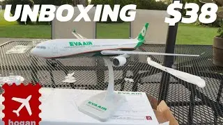 Unboxing Hogan Wings EVA Air Airbus A330-300 1:200 Model