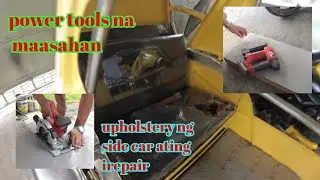 Pag repair ng upholstery gamit ang surplus power tools