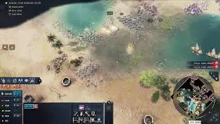 Age of Empires 4 Crucible [Byzantine/Contensted Coastline/Outrageous]