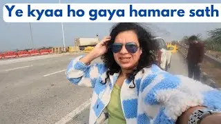 1 hi din me itne saare Kaand ho gaye🤯 | Day 01 road Trip to South | Muzzarnagar to Ranthmbore |
