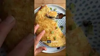 Crispy Rice Omelet with a Twist
