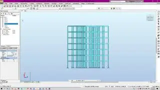 AUTODESK ROBOT 2021 - Showing Storey/Building elements in View Mode