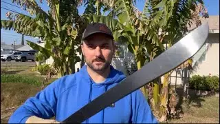 Machete Review!! 🥷🗡️ - 22&rdquo; Tramontina