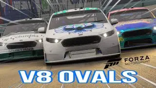 Forza Motorsport V8 Oval League (Audio issue)
