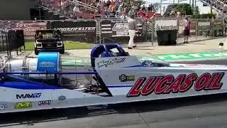 Uma arrancada com um super carro com turbina de jato 😱