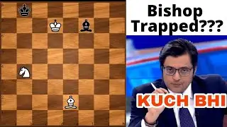 Beautiful Selected Chess Problem | Trapping The Black Bishop | Composed by H. Rinck | White To Play
