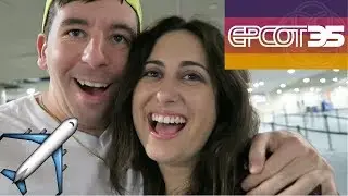 ✈️ AIRPORT to EPCOT! | Disney Vlog 2017